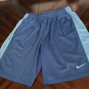 Nike Men's Dual Blue Athletic Shorts